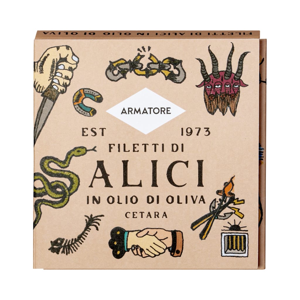 Filetti di Alici olio d’oliva